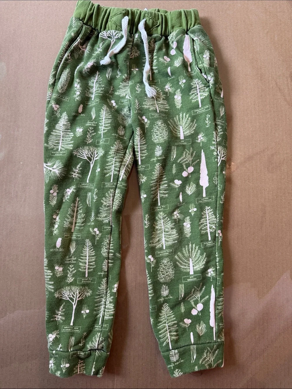 Piccolina green arborist sweatshirt and matching pants